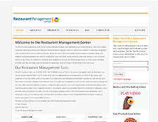 Restaurant Management Center